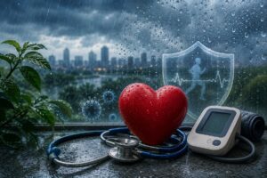 Monsoon and Heart Health: Why Humidity, Infections, and Blood Pressure Fluctuations Matter