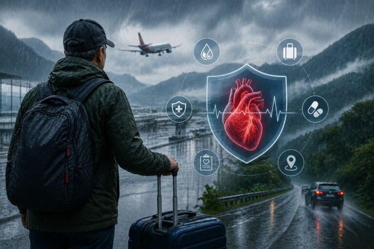 Traveling During Monsoon with a Heart Condition: Safety Tips Every Indian Family Should Know