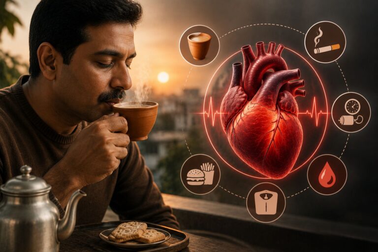 Is Your Morning Chai Habit Hurting Your Heart? What Indians Should Actually Know