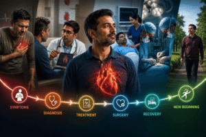 From Symptoms to Surgery: What a Heart Patient’s Journey Looks Like in India