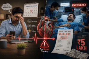 How One Missed Checkup Turns Into a ₹5 Lakh Emergency